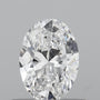 0.53ct Oval Lab-Grown Diamond · D VVS2 · IGI