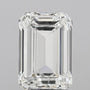 3.00ct Emerald Lab-Grown Diamond · E IF · IGI