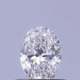 0.42ct Oval Lab-Grown Diamond · D VS2 · IGI