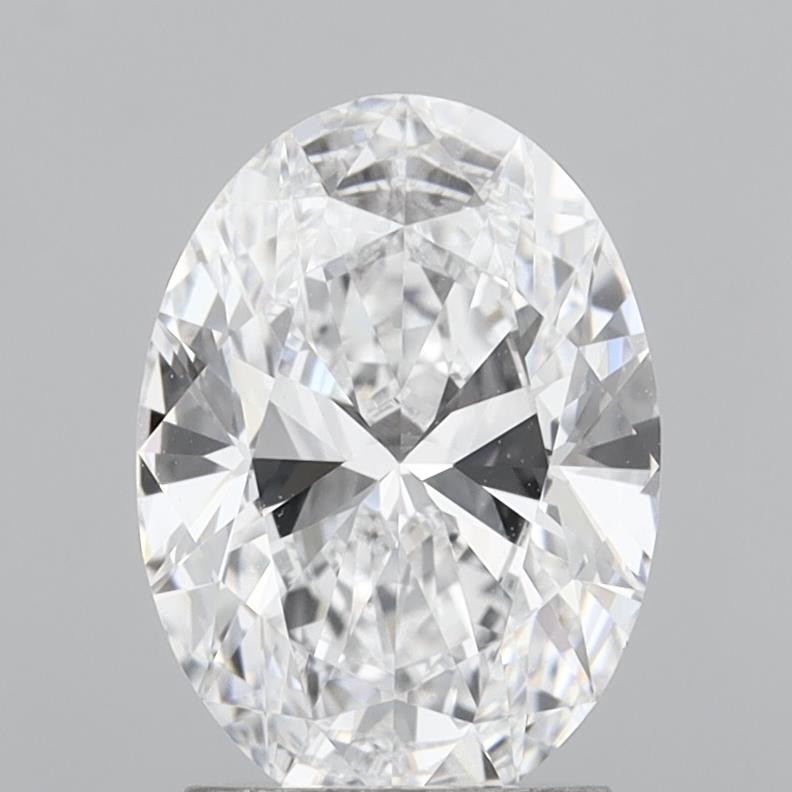 2.06ct Oval Lab-Grown Diamond · D VVS1 · IGI