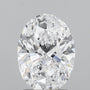 1.51ct Oval Lab-Grown Diamond · D VVS1 · IGI