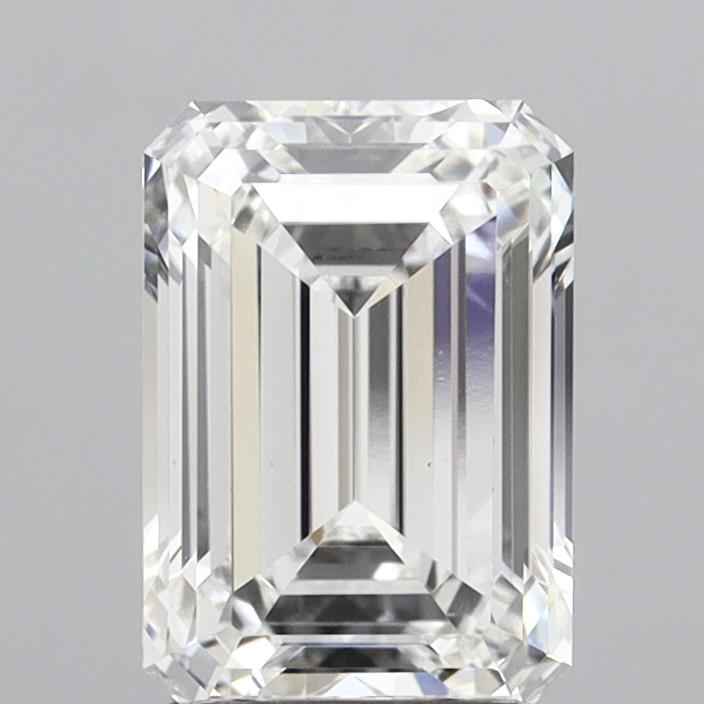 3.00ct Emerald Lab-Grown Diamond · F VS1 · IGI