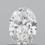 0.54ct Oval Lab-Grown Diamond · D VVS2 · IGI