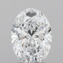 2.02ct Oval Lab-Grown Diamond · D VVS1 · IGI