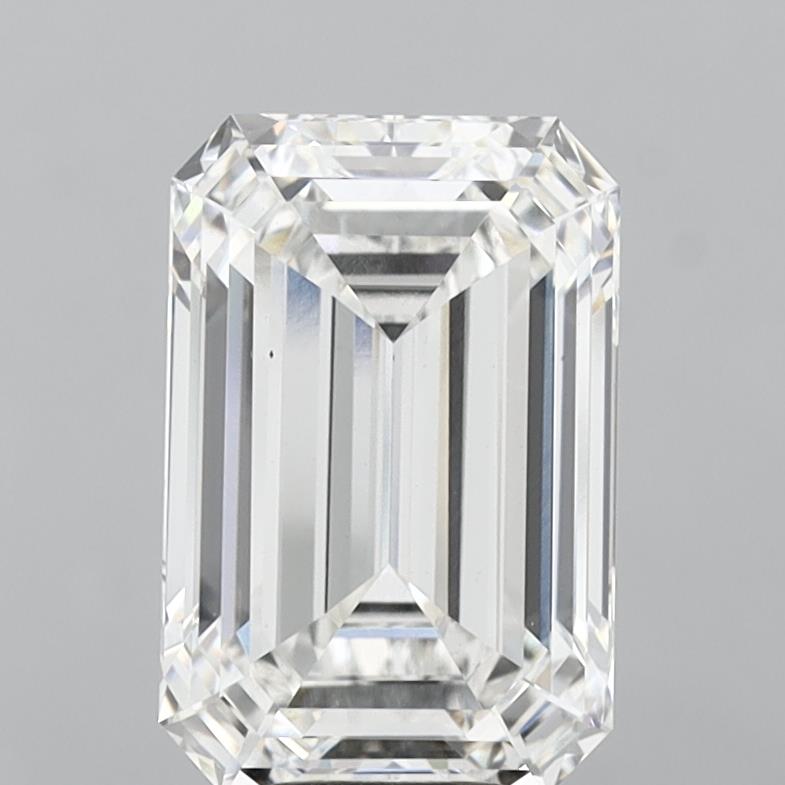 8.10ct Emerald Lab-Grown Diamond · F VS1 · IGI