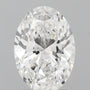 3.03ct Oval Lab-Grown Diamond · D VS2 · IGI