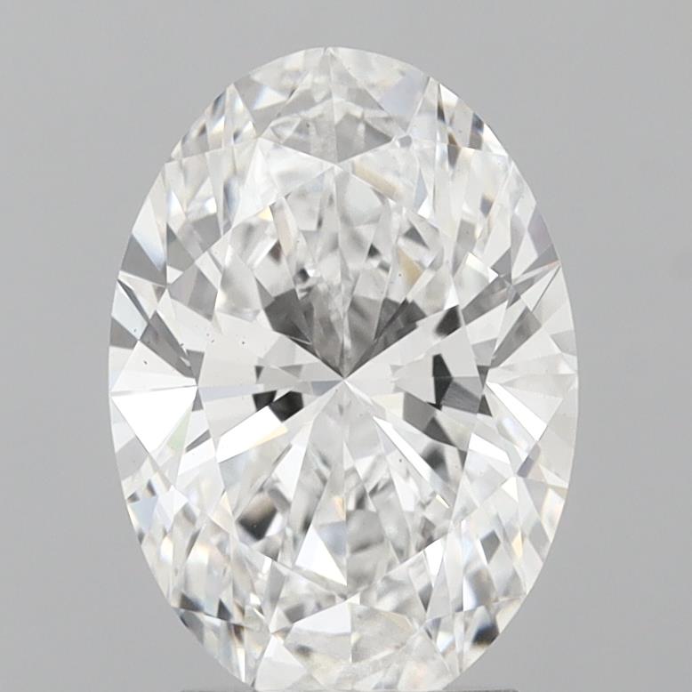 3.03ct Oval Lab-Grown Diamond · D VS2 · IGI