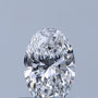 0.41ct Oval Lab-Grown Diamond · D VVS2 · IGI