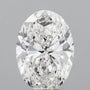 1.08ct Oval Lab-Grown Diamond · D VVS2 · IGI