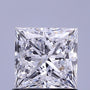 1.07ct Princess Lab-Grown Diamond · D VVS1 · IGI