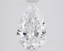 1.50ct Pear Lab-Grown Diamond · D VVS2 · IGI
