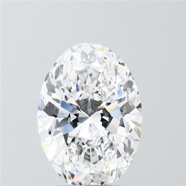 3.01ct Oval Lab-Grown Diamond · D VVS2 · IGI
