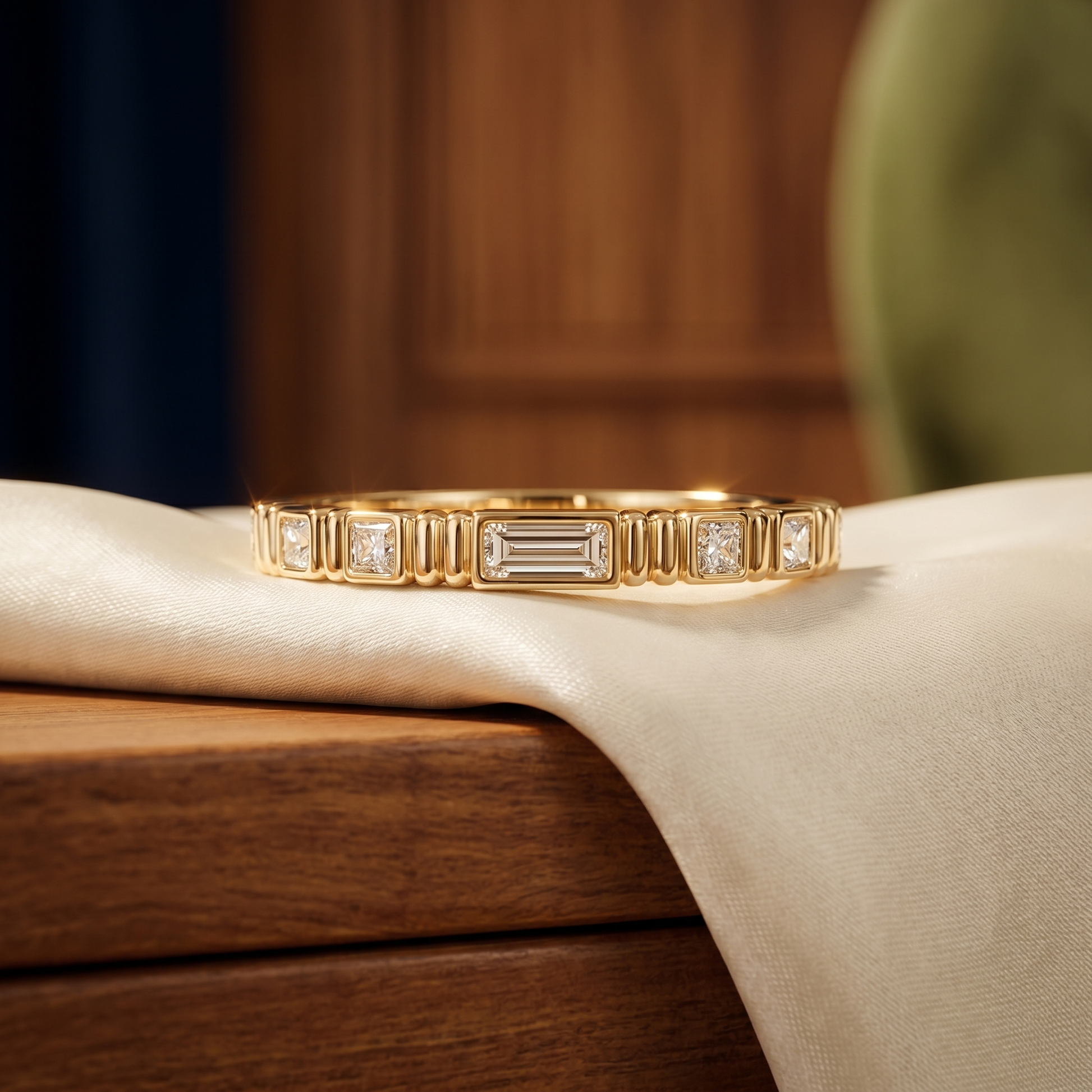 Prism Diamond Band | Roomy's Jewellery
