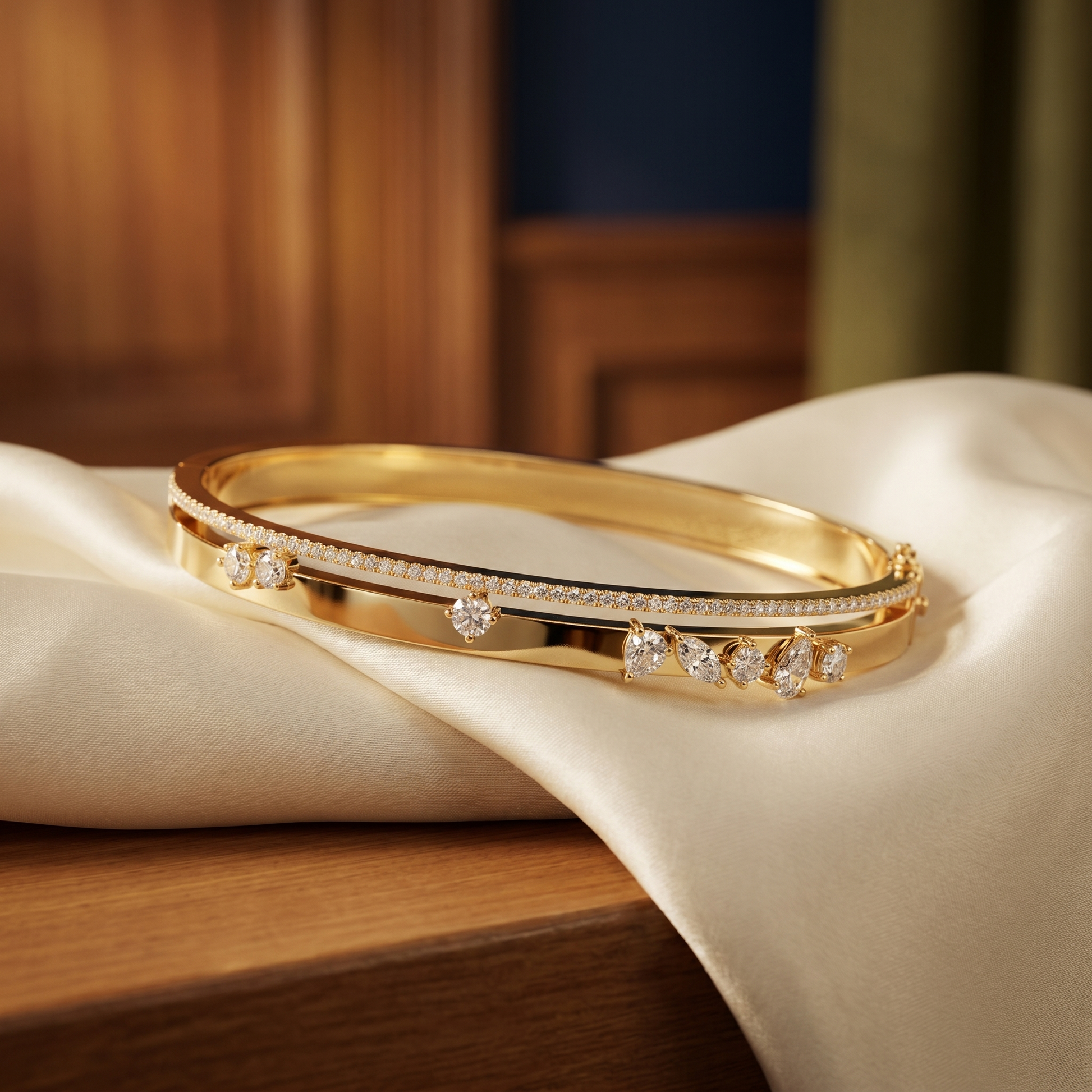 Prestige Round Diamond Tennis Bracelet | Roomy's Jewellery