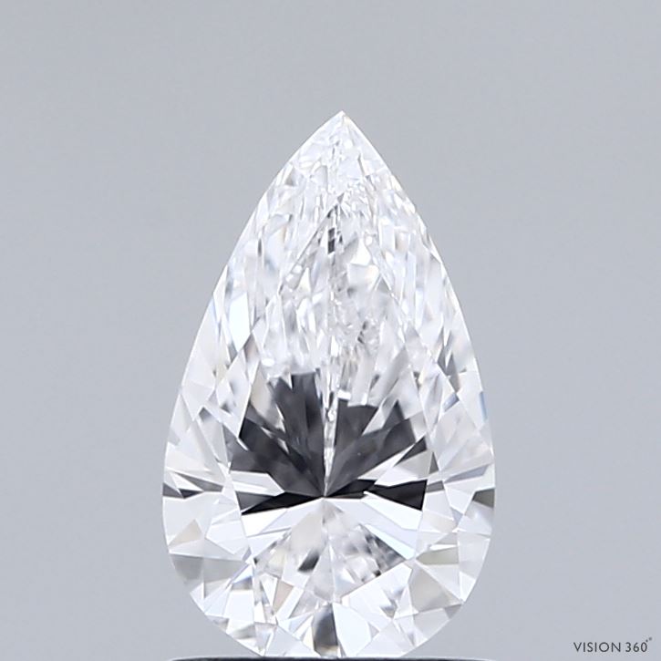 1.02ct Pear Lab-Grown Diamond · D VVS2 · IGI