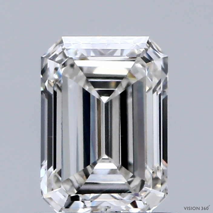 1.07ct Emerald Lab-Grown Diamond · G VS1 · IGI