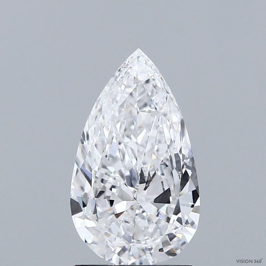 1.51ct Pear Lab-Grown Diamond · D VS1 · IGI