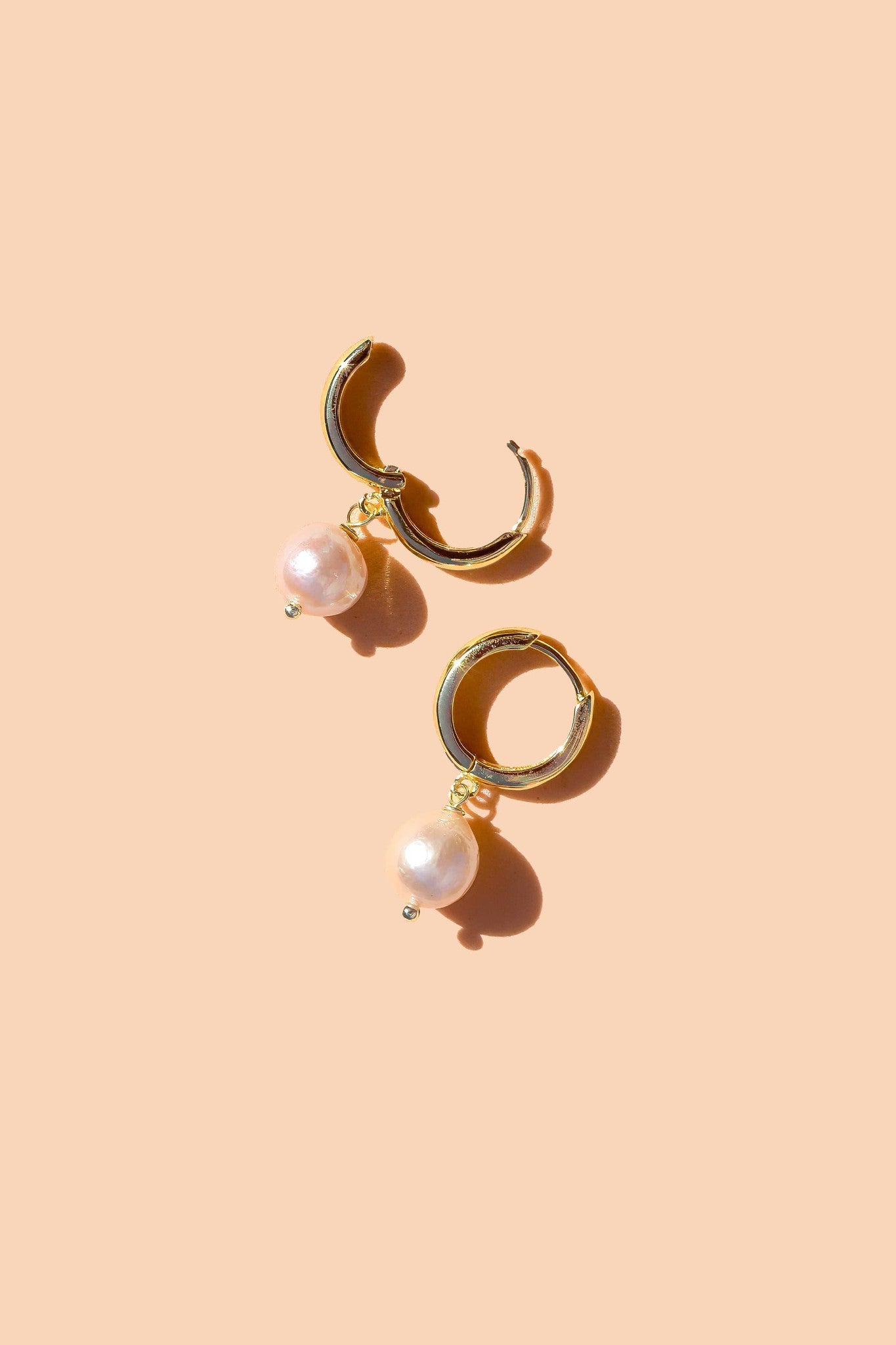 Freshwater Pearl Girl Hoop, Fresh Water Pearl