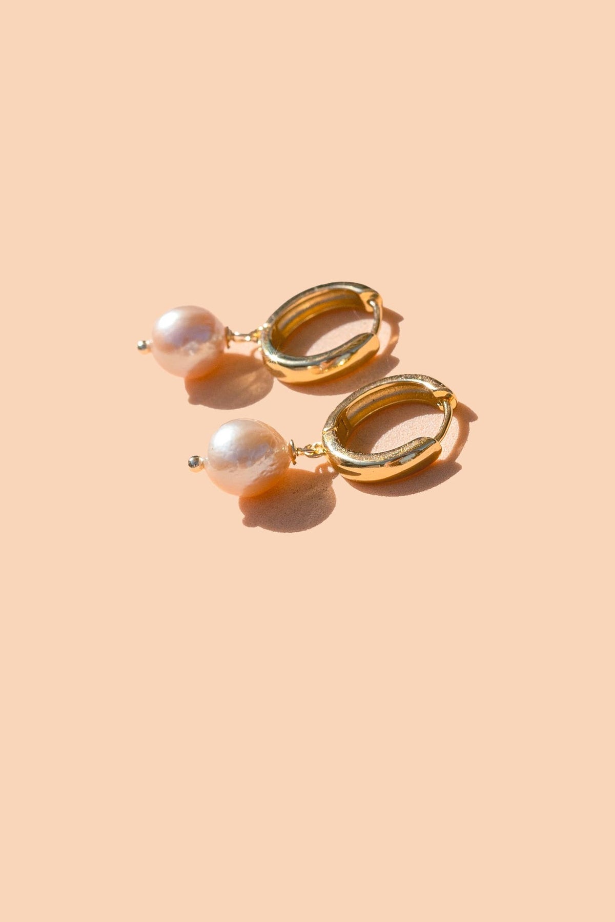 Freshwater Pearl Girl Hoop, Fresh Water Pearl