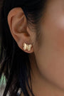 Butterfly Effect Studs, Gold, Silver