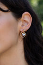 Faux Pearl of the Party Jacket Earrings