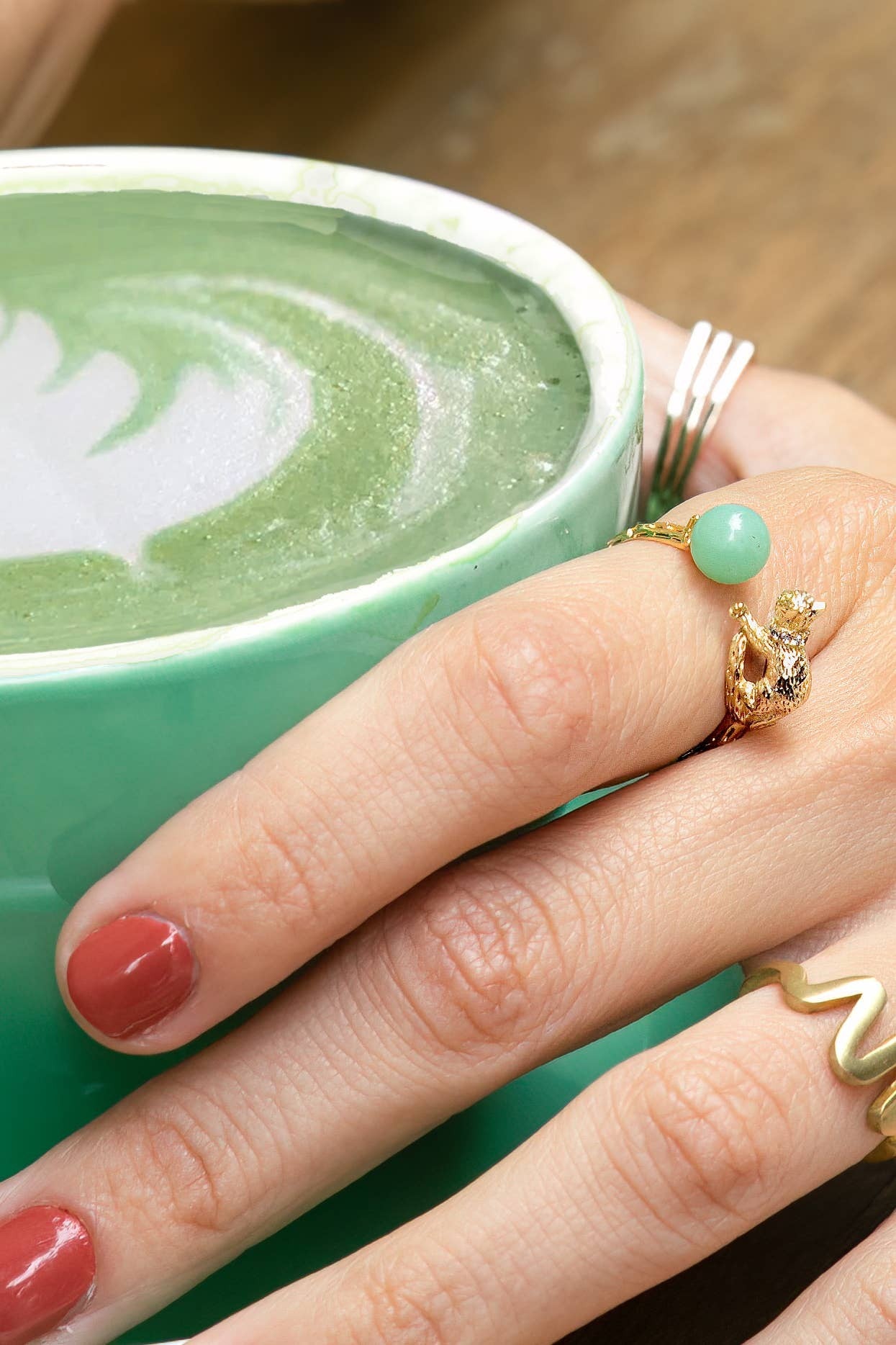 Cat's Cradle Ring, Aventurine