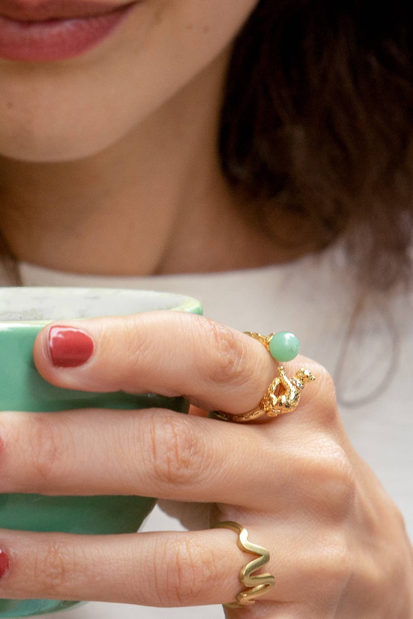 Cat's Cradle Ring, Aventurine