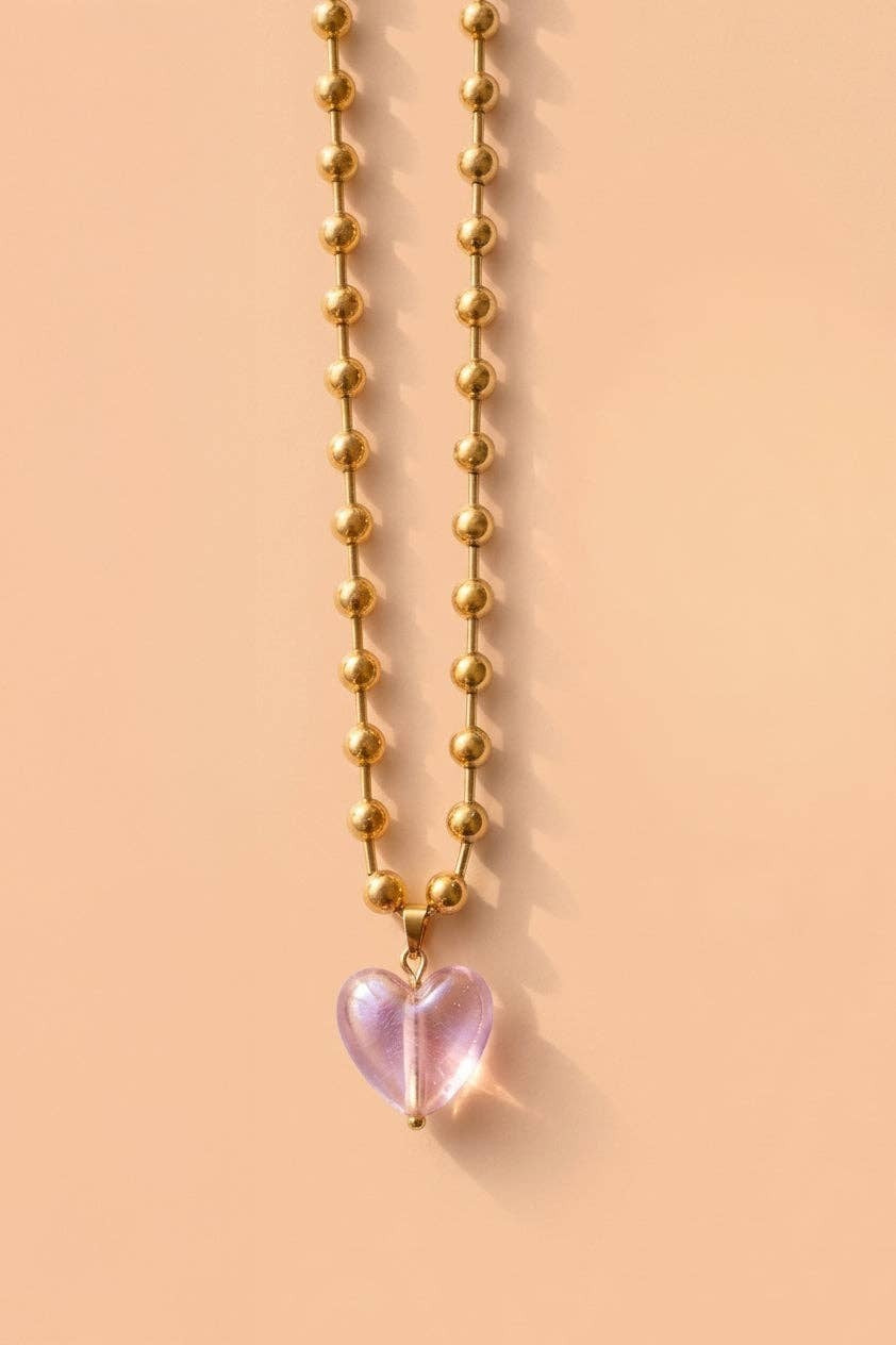 Heart of Glass Necklace