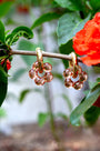 Dazy Glaze Hoop in Pink