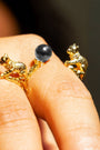 Cat's Cradle Ring, Hematite