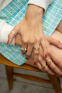Cat's Cradle Ring, Mother of Pearl