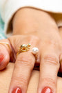 Cat's Cradle Ring, Mother of Pearl