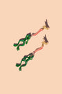 Leap Frog Earrings