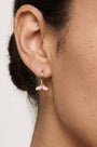 Whale Tail Hoops