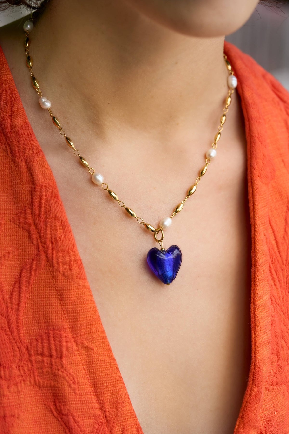 Jill Necklace, Fresh Water Pearl