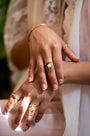 Emily Charm Ring in Pink Freshwater Pearl