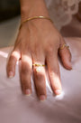 Emily Charm Ring in Pink Freshwater Pearl