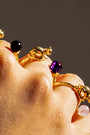 Cat's Cradle Ring, Amethyst