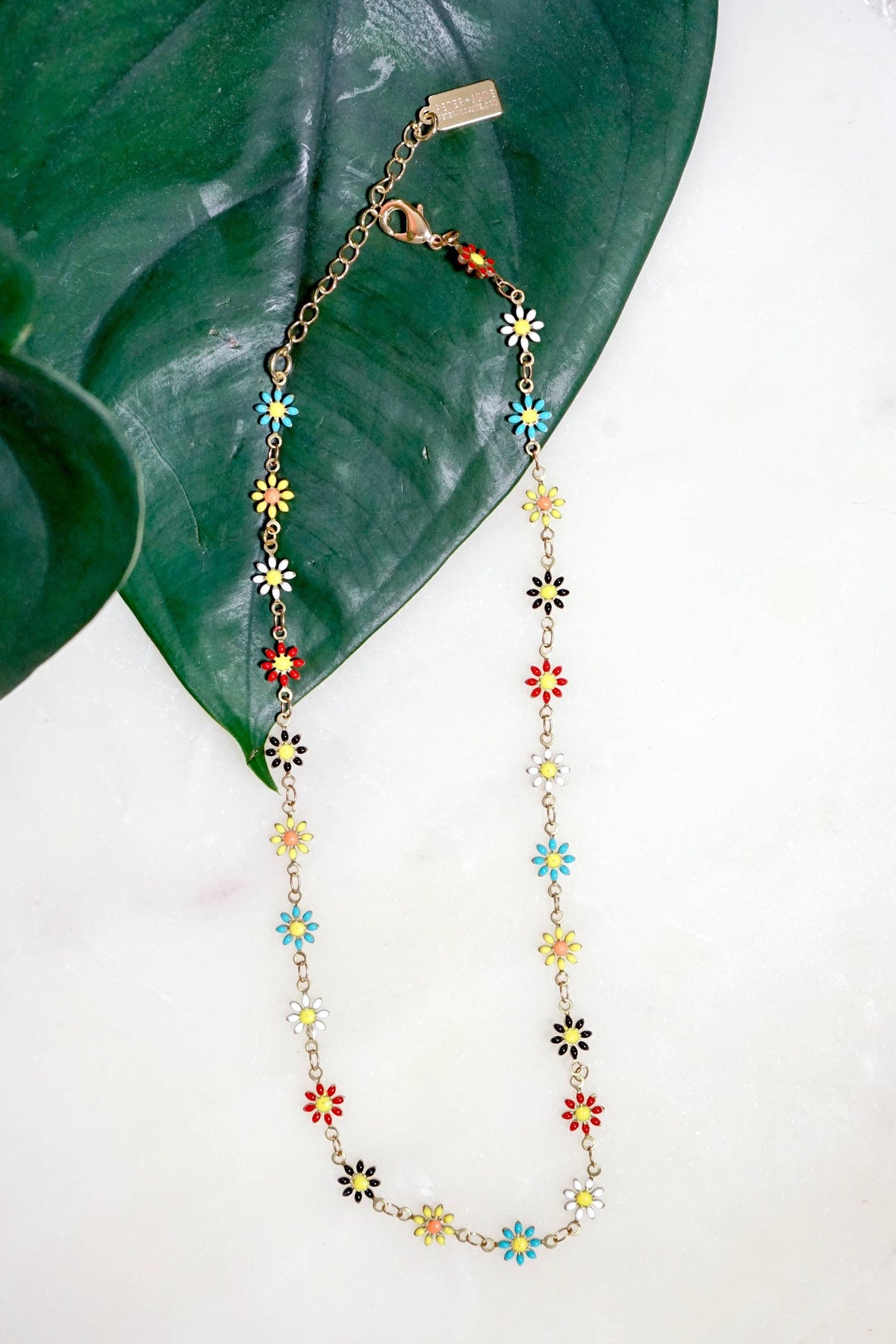 Lure Daisy Choker / Necklace in Multi