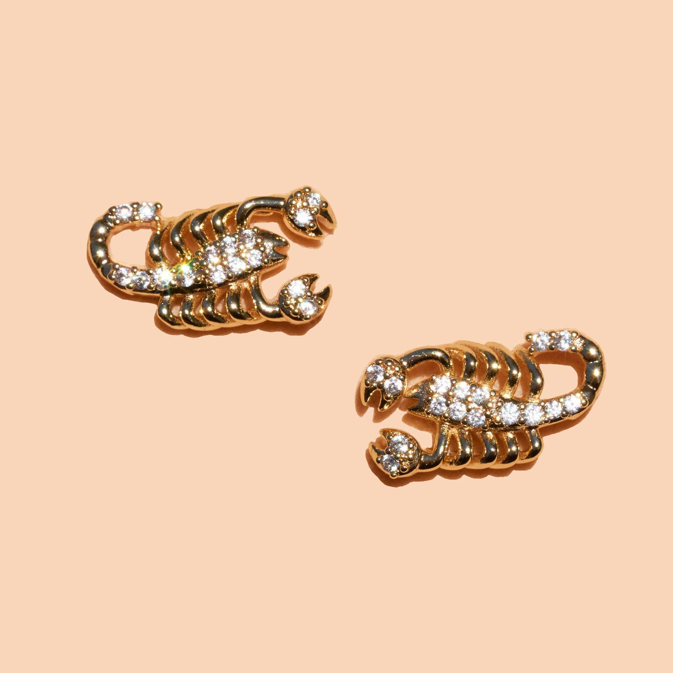 Shimmer Scorpion Studs