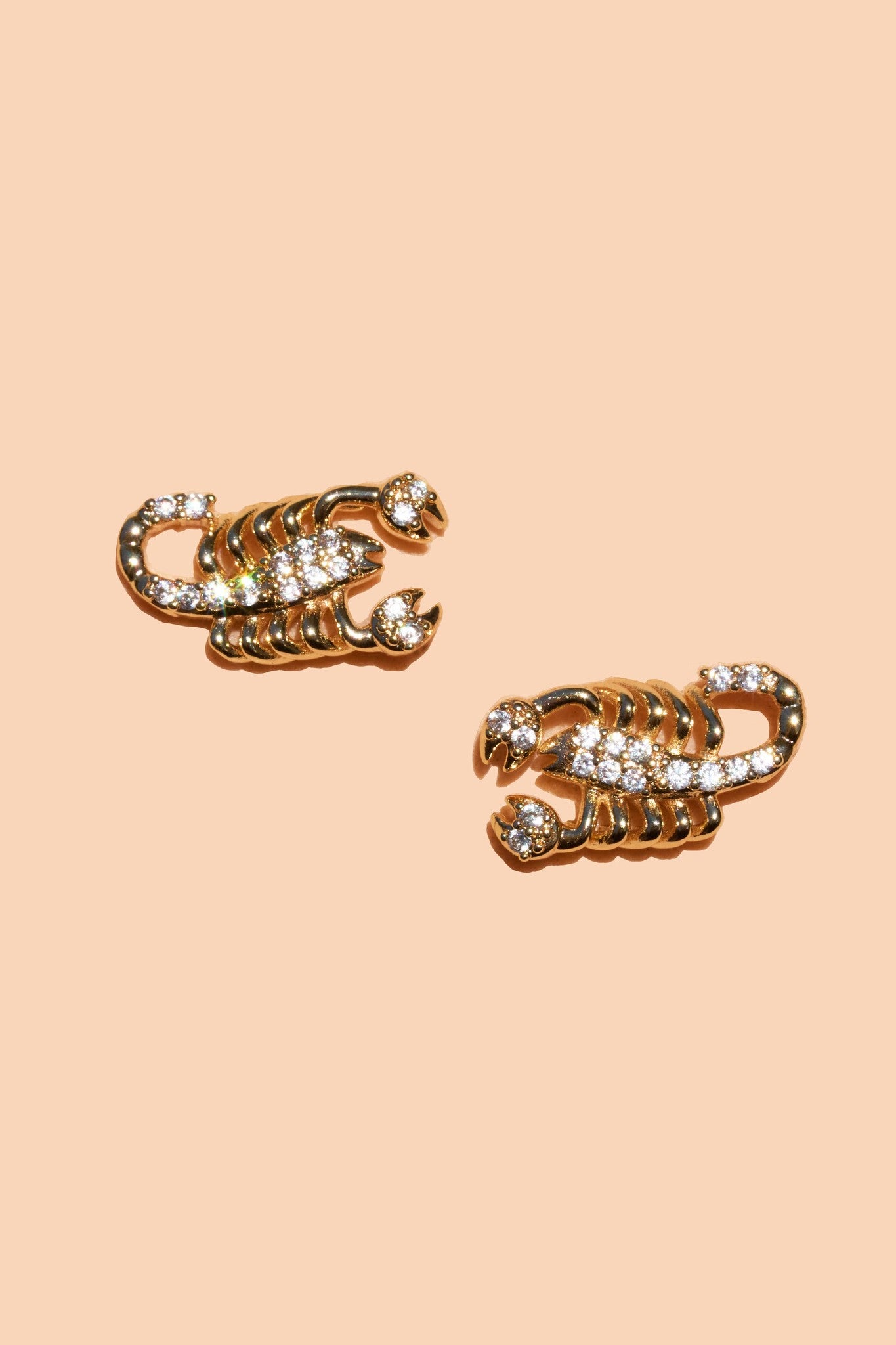 Shimmer Scorpion Studs