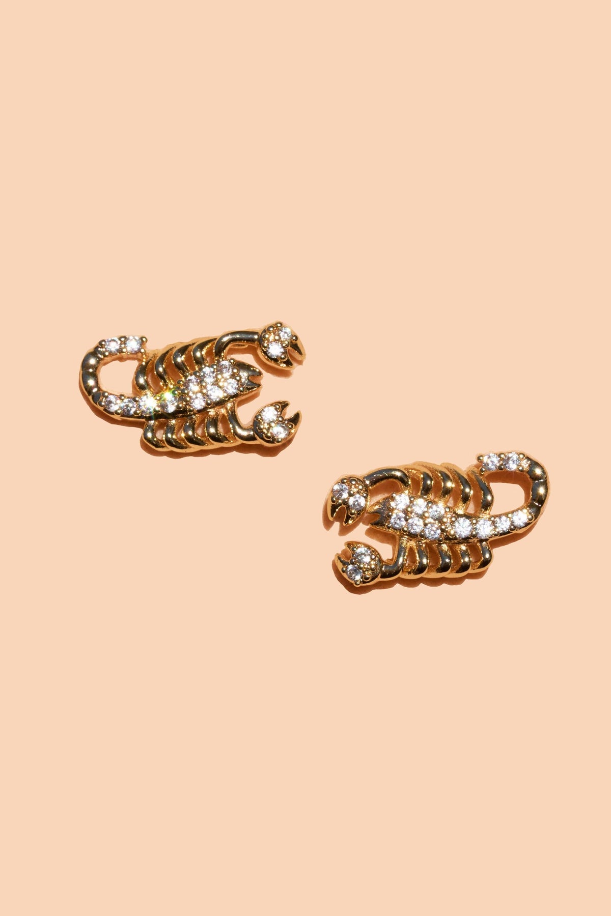 Shimmer Scorpion Studs