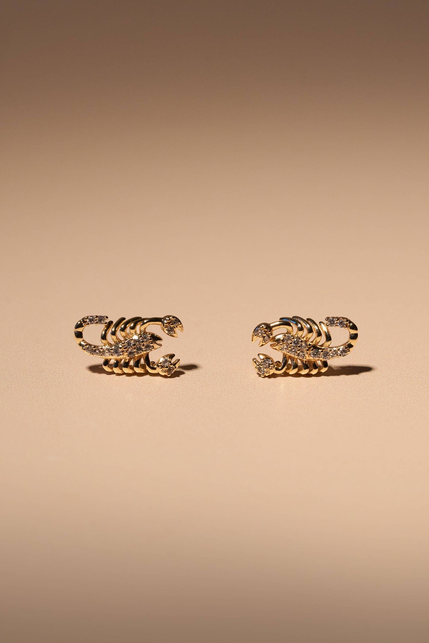 Shimmer Scorpion Studs