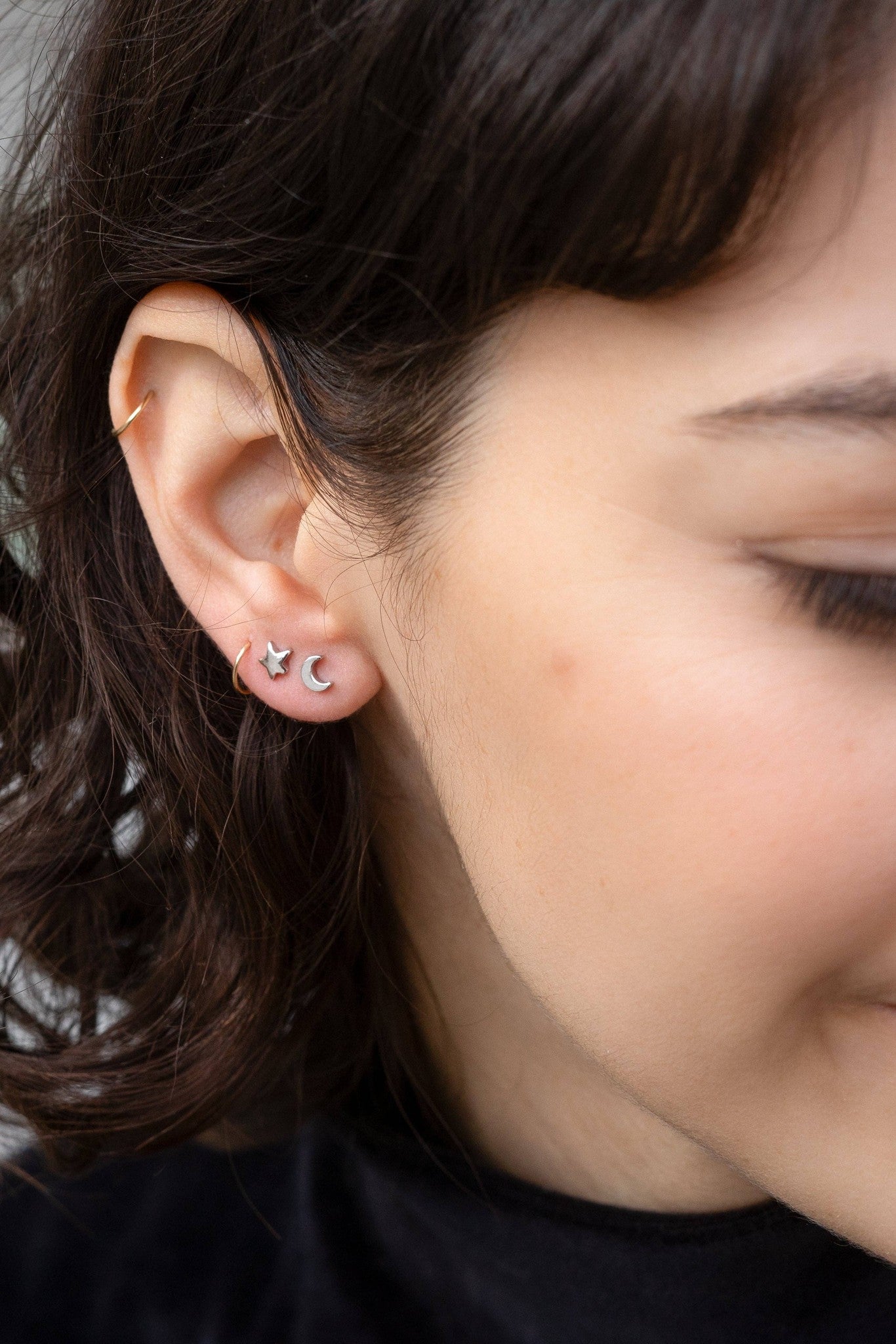 Universe Star Studs, White