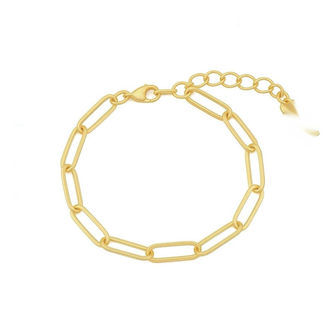 Paperclip Charm Keeper Bracelet