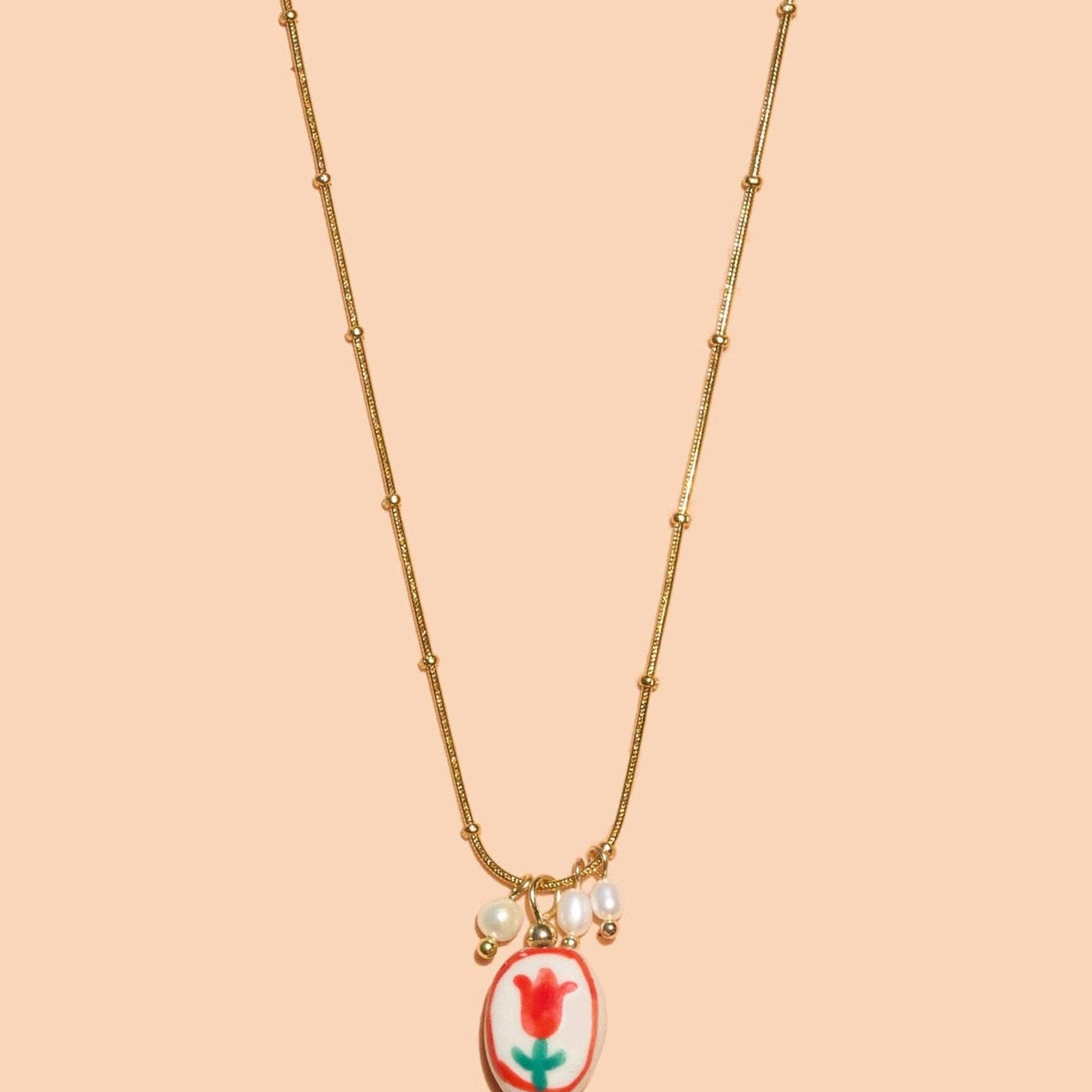 Sweet Tulip Necklace