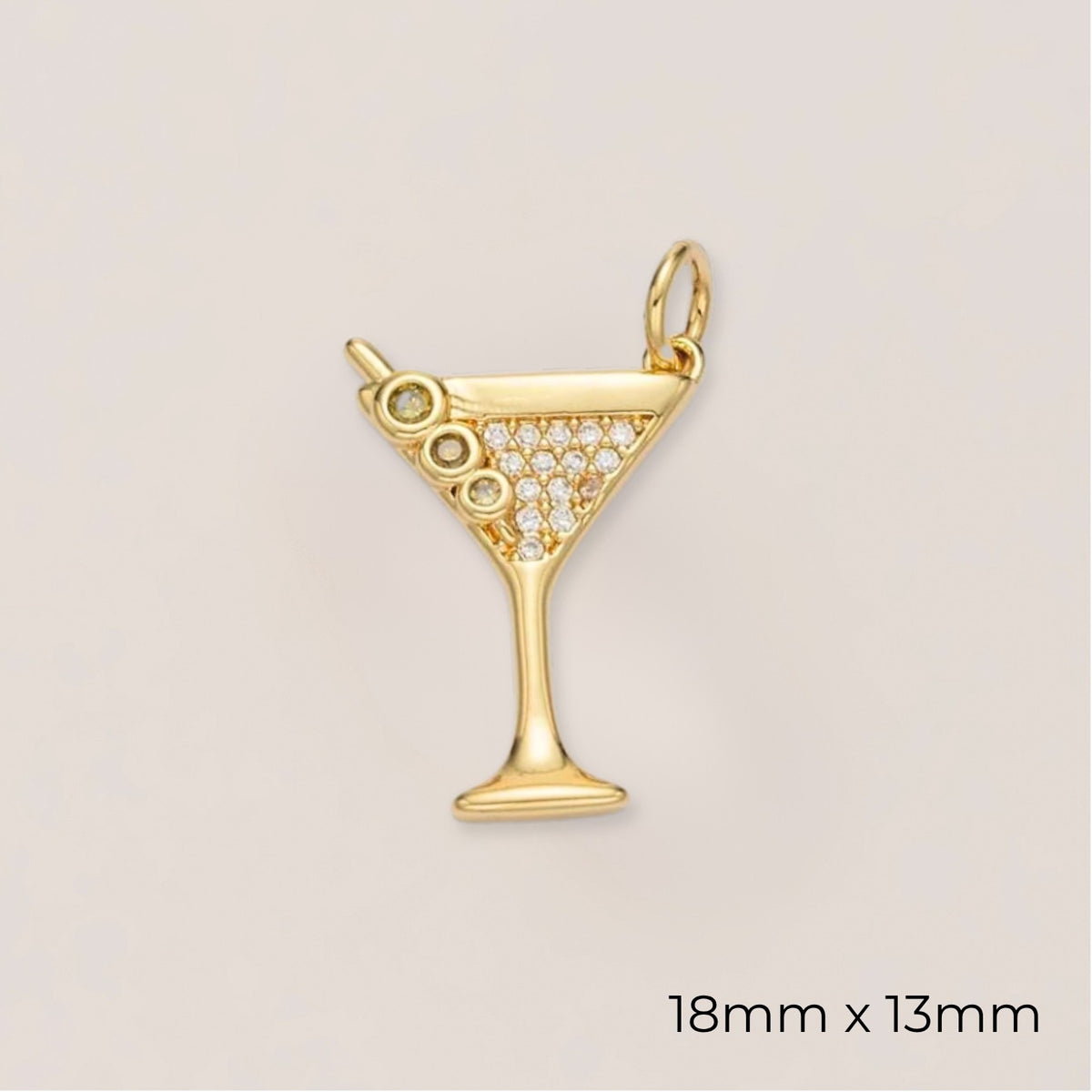 Food + Cocktail Hour Charms, Enamel