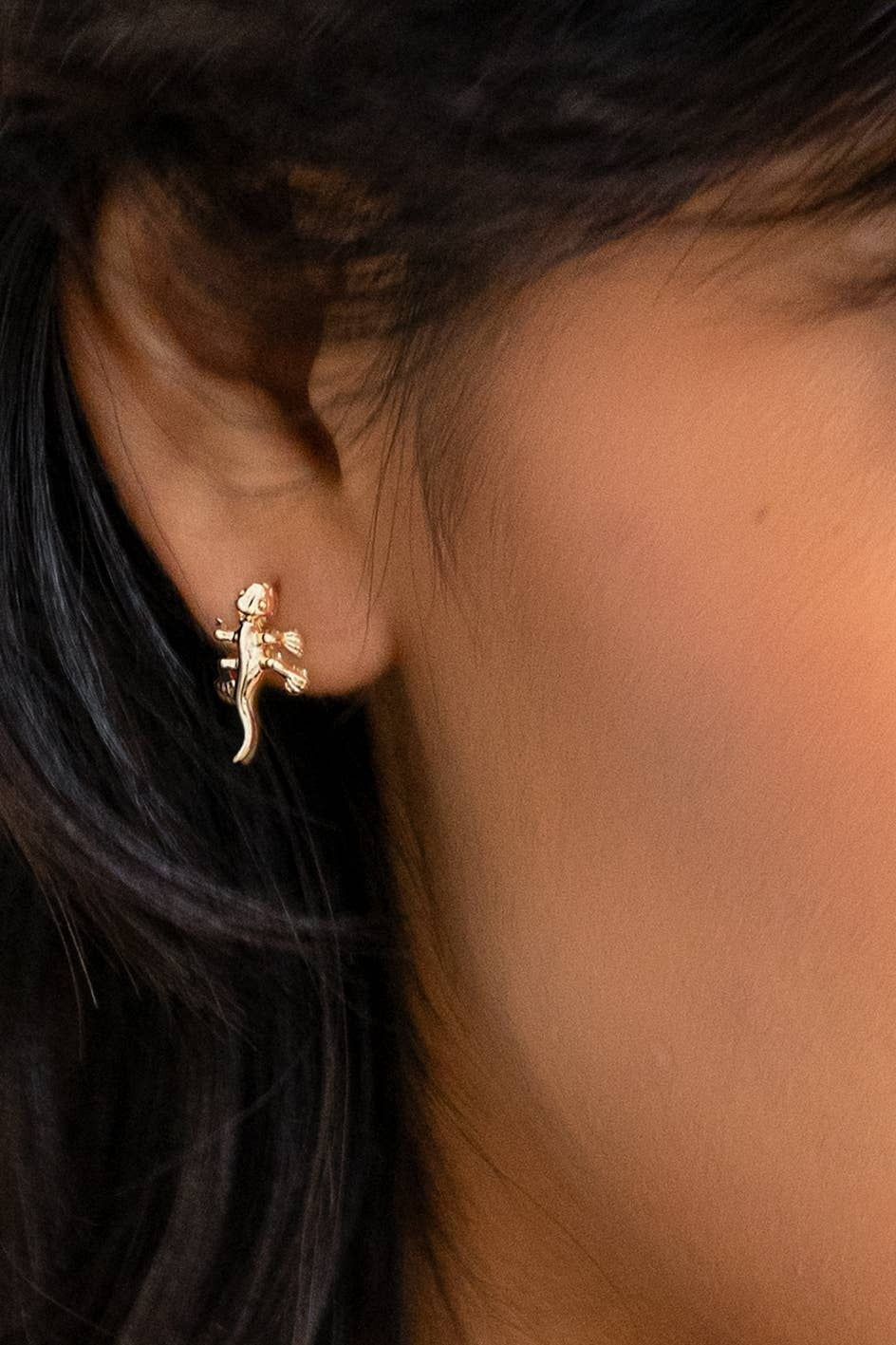 Fortune Lizard Studs