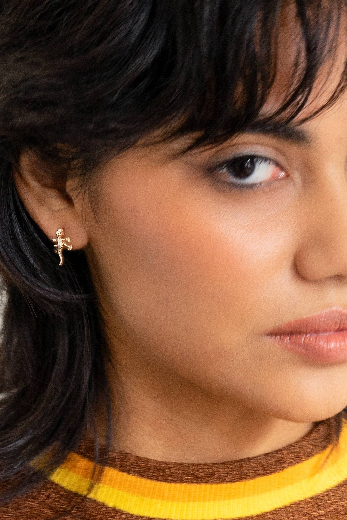 Fortune Lizard Studs