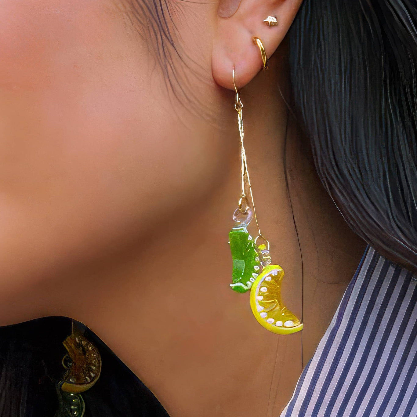 Lemon Lime Earrings